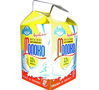 Молоко питьевое Лазовское 0.5 л 